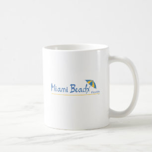 Miami Beach, Florida Umbrella Cool Coffee Mug