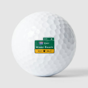 MIAMI BEACH GOLF BALL
