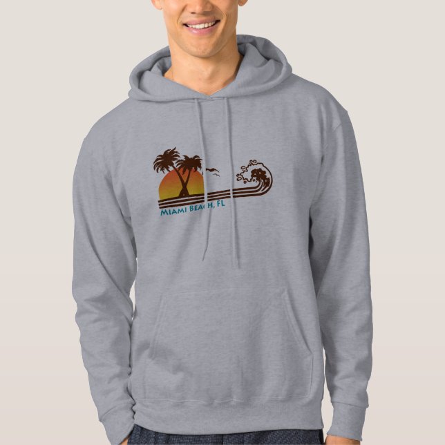 Miami Beach Hoodie (Front)
