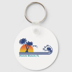 Miami Beach Keychain