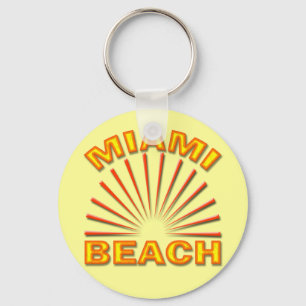 MIAMI BEACH KEYCHAIN