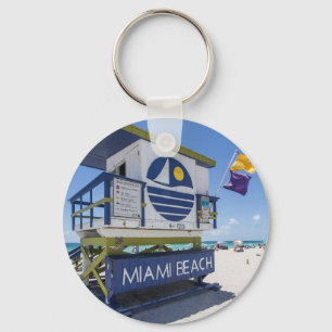Miami Beach Keychain