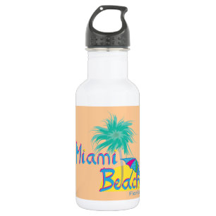Miami Beach Palm and sun 532 Ml Water Bottle