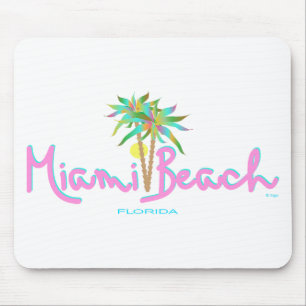 Miami Beach Pam's Mouse Pad