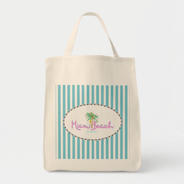 Miami Beach Pam's Tote Bag (Front)