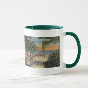 MIAMI BEACH SCENE mug