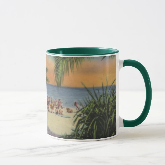 MIAMI BEACH SCENE mug (Right)
