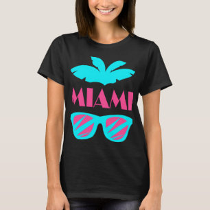 Miami Beach State Of Mind. Vacation Holiday 90s Be T-Shirt