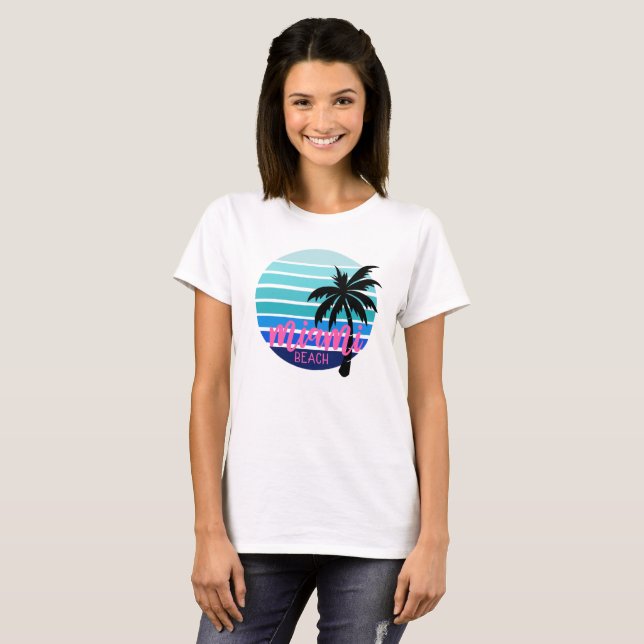 Miami Beach T-Shirt (Front Full)