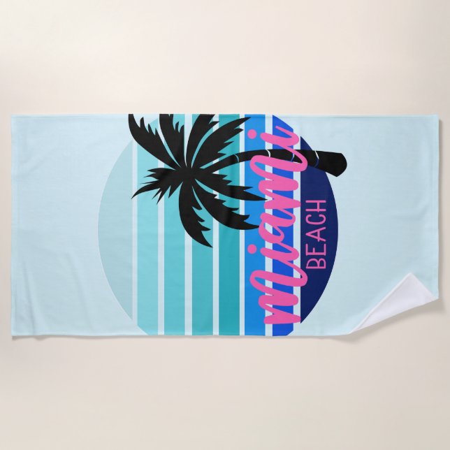 Miami Beach Towel (Front)