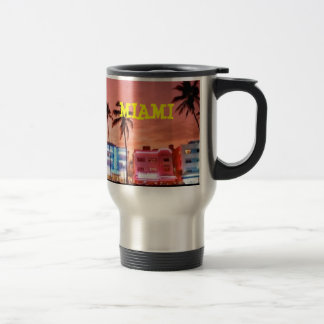 MIAMI beach Travel Mug