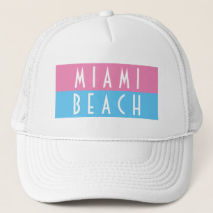 Miami Beach Vice Trucker Hat