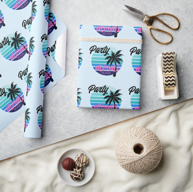 Miami Beach  Wrapping Paper (Crafts)
