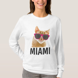 MIAMI Cat T-shirts