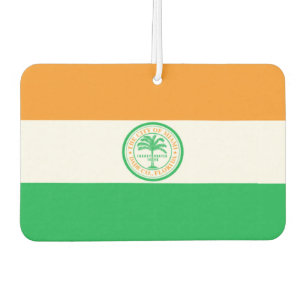 Miami city flag air freshener