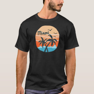 Miami City Florida souvenir  for men women  2 T-Shirt