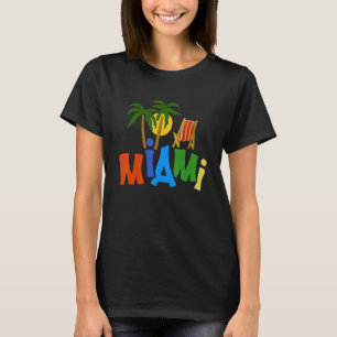 Miami City Florida souvenir for men women 3 T-Shirt