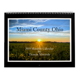Miami County Ohio 2019 Monthly Calendar