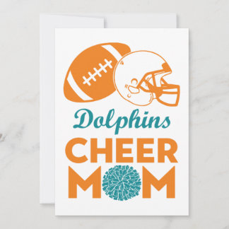 Miami Dolphins Classic Thank You Card