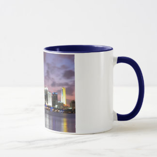 Miami Evening Skyline Coffee Mug