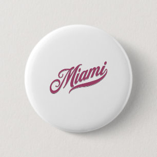 Miami Florida 2 Inch Round Button