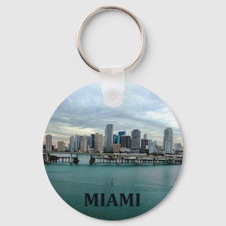 Miami Florida | City Skyline Keychain