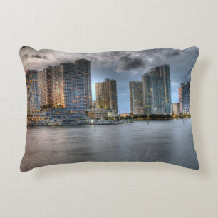 Miami, Florida Decorative Pillow