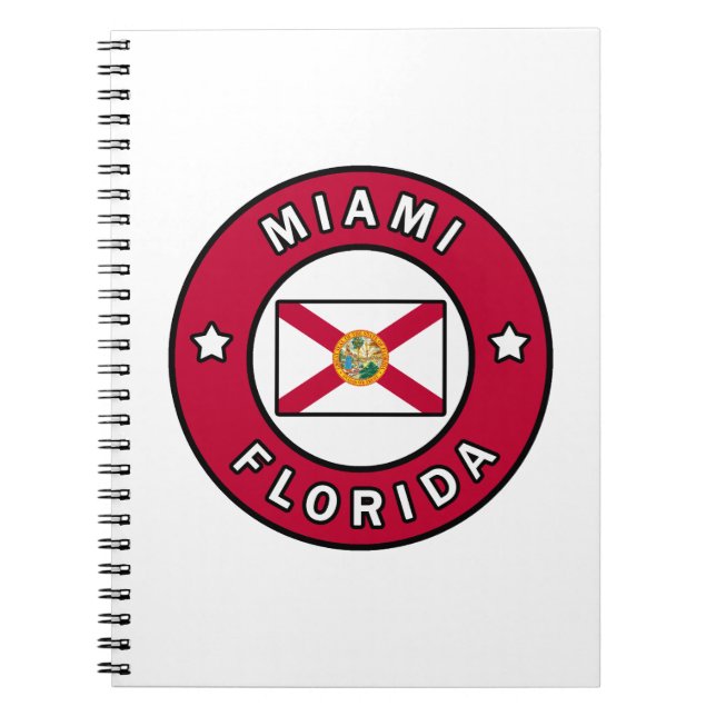 Miami Florida Notebook (Front)