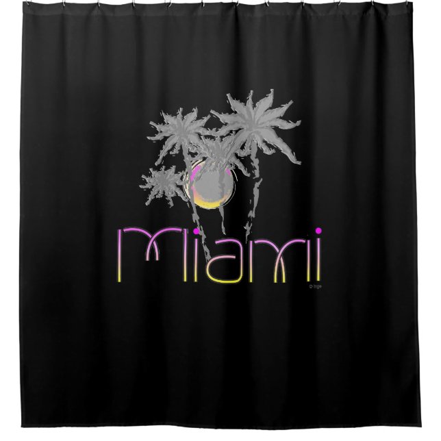 Miami, Florida Palms Modern Cool (Front)