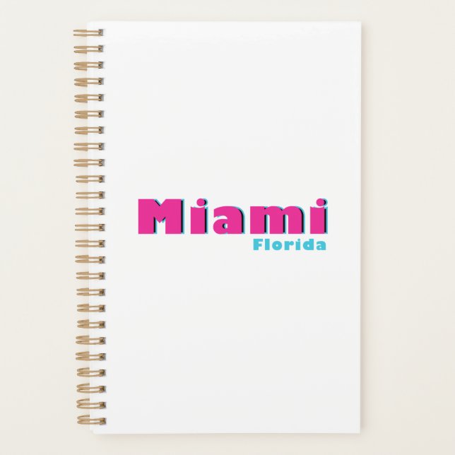 Miami, Florida Planner   (Front)