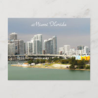 Miami Florida, Skyline, Tall buildings, Bridge