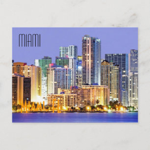 Miami, Florida, U.S.A. Postcard