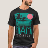 Miami palm tree shirt cheap