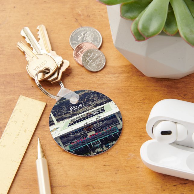 Miami Hardrock Stadium Keychain (Desk)