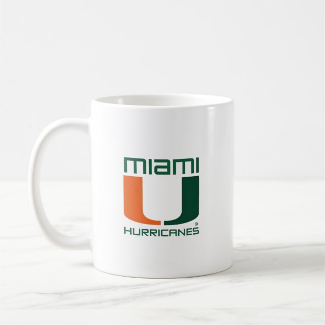 Miami Hurricanes Coffee Mug (Left)