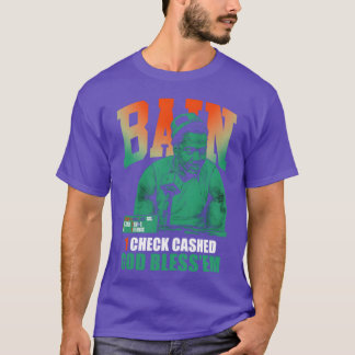 Miami Hurricanes Rueben Bain Jr 1 Check Cashed God T-Shirt