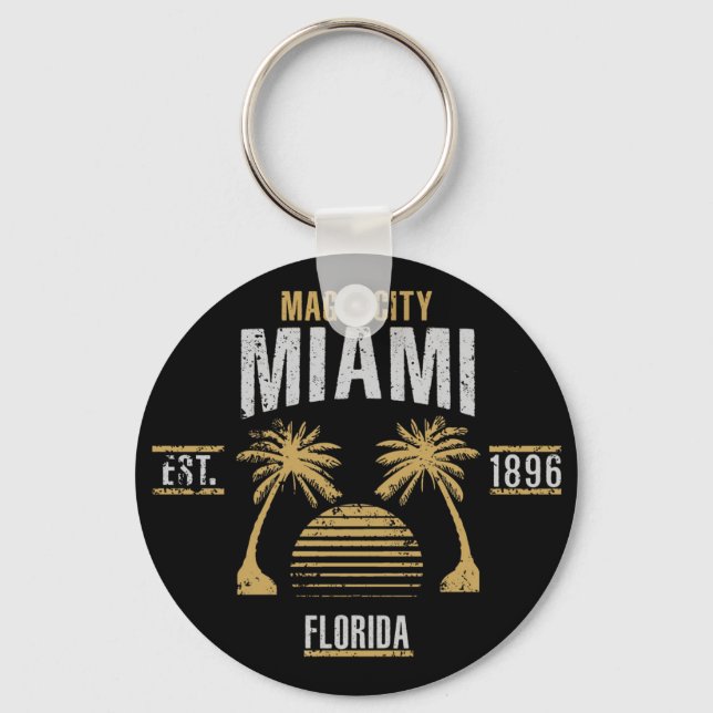 Miami Keychain (Front)