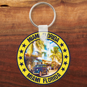 Miami keychain
