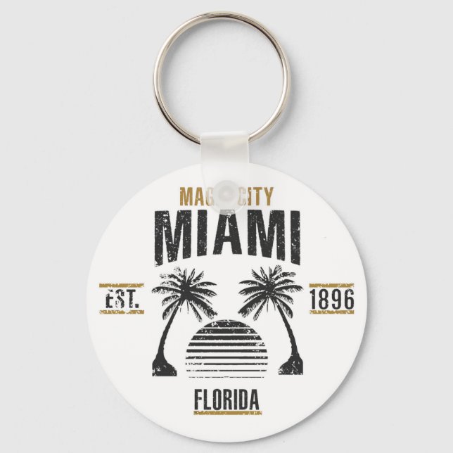 Miami Keychain (Front)