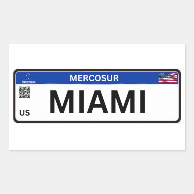 Miami Mercosur Sticker (Front)