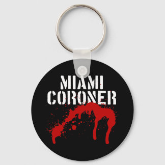 Miami Metro PD Coroner Keychain