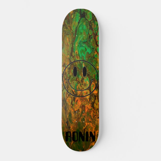 Miami Nice MARQUE RONIN Skateboard Deck (Recto)