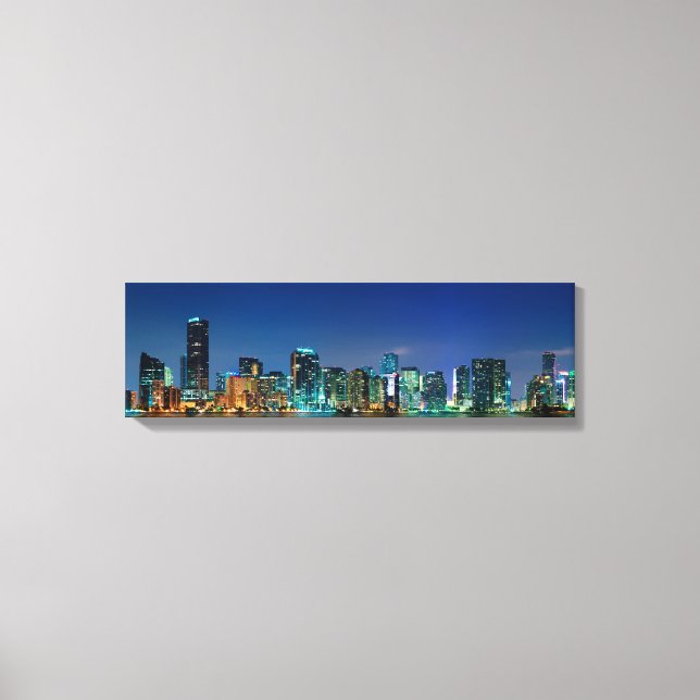 Miami Nights Canvas Print (Front)