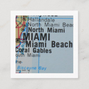 miami Nous avons déplacé une nouvelle carte d'adre