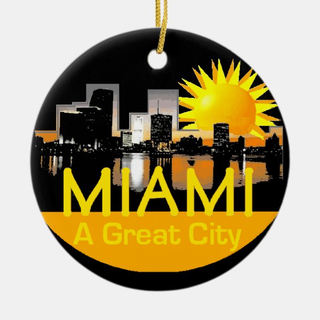 MIAMI Ornament (Front)