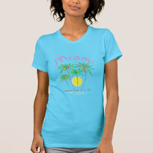Miami Palms Sun T shirt