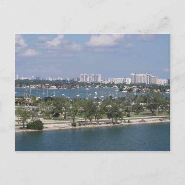 Miami Port Postcard (Front)