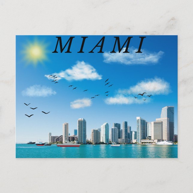 Miami Postcard (Front)
