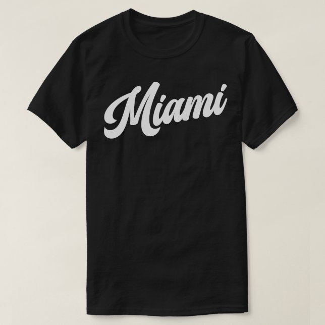 Miami Retro Miami Heat tee (Design Front)
