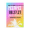 MIAMI Save the Date Linen Paper